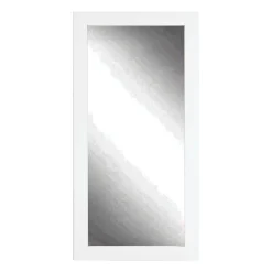 BrandtWorks Pure White Floor Mirror 32" X 66"