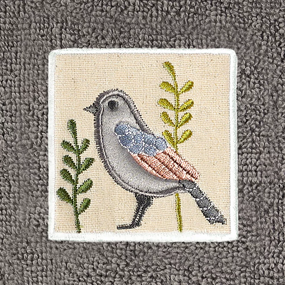 Linum Home Textiles Turkish Cotton Belinda 2-piece Embellished Fingertip Towel Set - Image 4