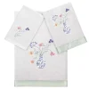 Linum Home Textiles Turkish Cotton Stella 3-piece Embellished Towel Set