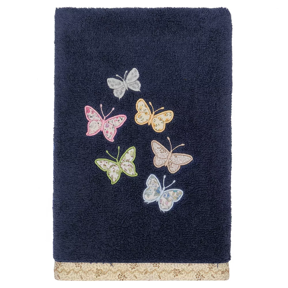 Linum Home Textiles Turkish Cotton Mariposa 3-piece Embellished Towel Set - Image 5