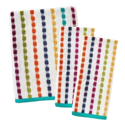 SKL Home Good Vibes 3-piece Bath & Hand Towel Set