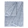 Linum Home Textiles Turkish Cotton Alev Jacquard Bath & Hand Towel Set