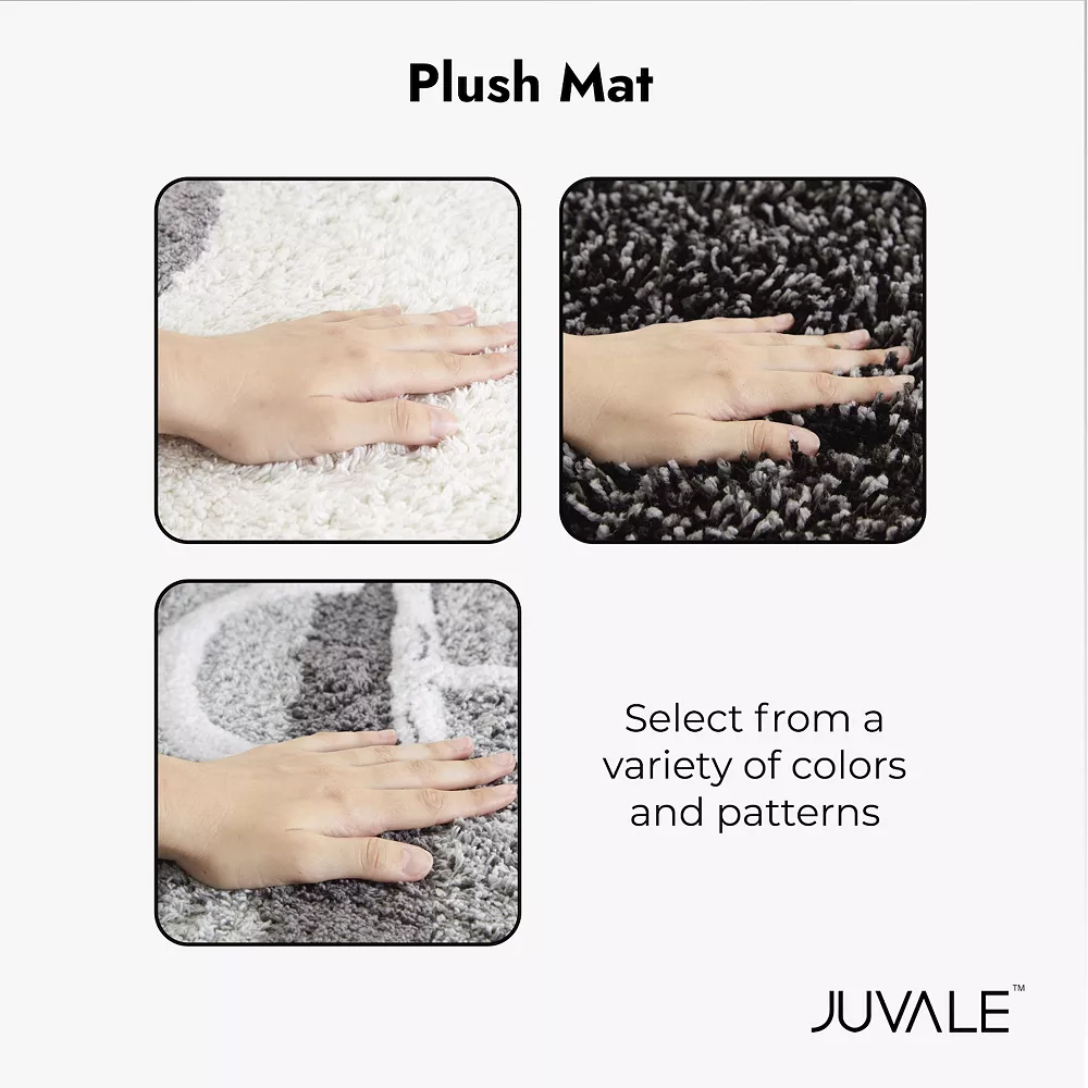 Juvale Non-Slip Bath Mat, Starfish Beach Design Bathroom Rug (Cream, 32 X 20 In) - Image 4