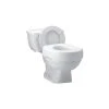 Carex Toilet Seat Riser - Adds 5.5 Inch Of Height To Toilet - Raised Toilet Seat With 300 Pound Weight Capacity - Slip-Resistant