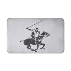 BHPC Polo Player Memory Foam Bath Rug
