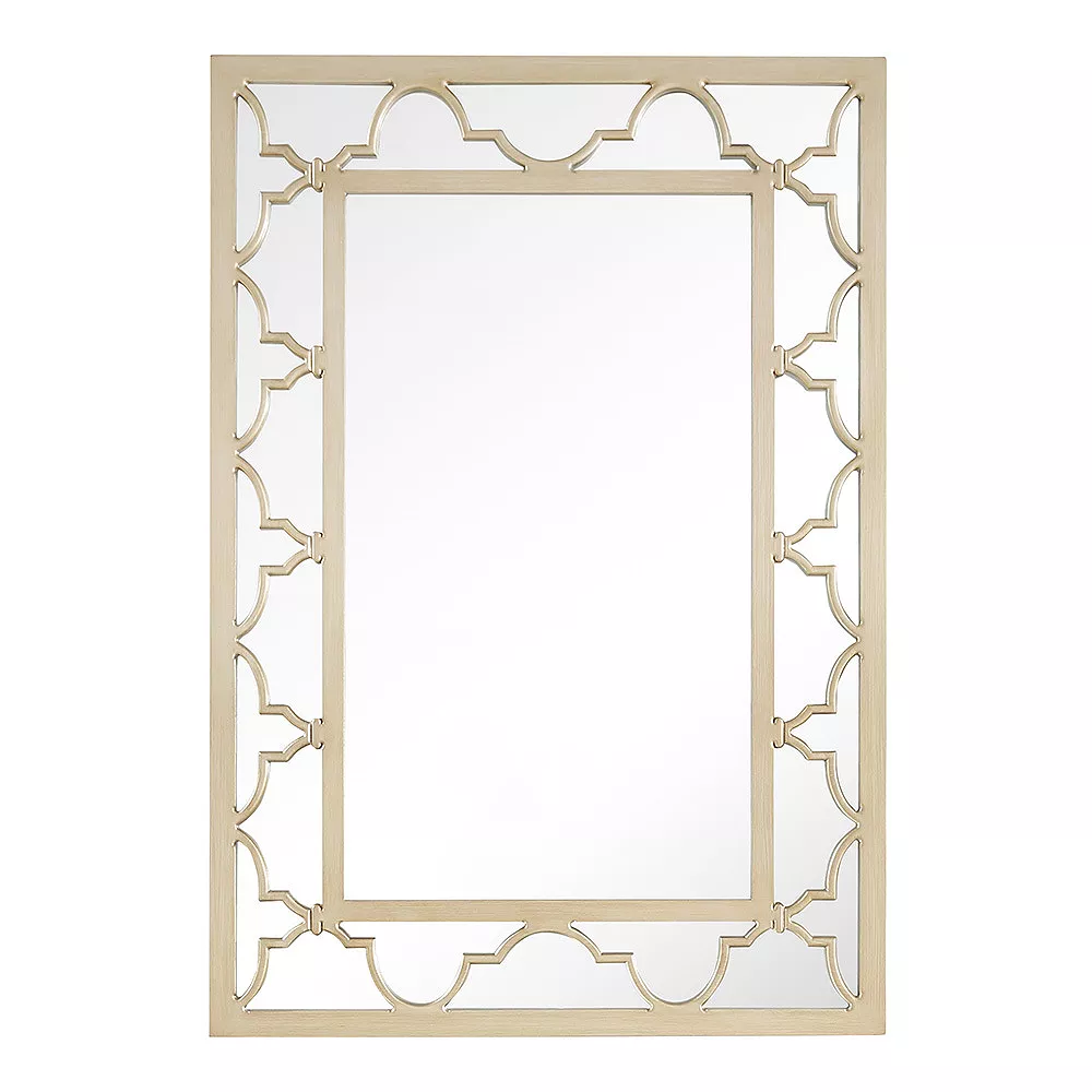 Cenports Camden Isle Arielle 30.8 In. X 44 In. Casual Rectangle Framed Classic Accent Wall Mirror