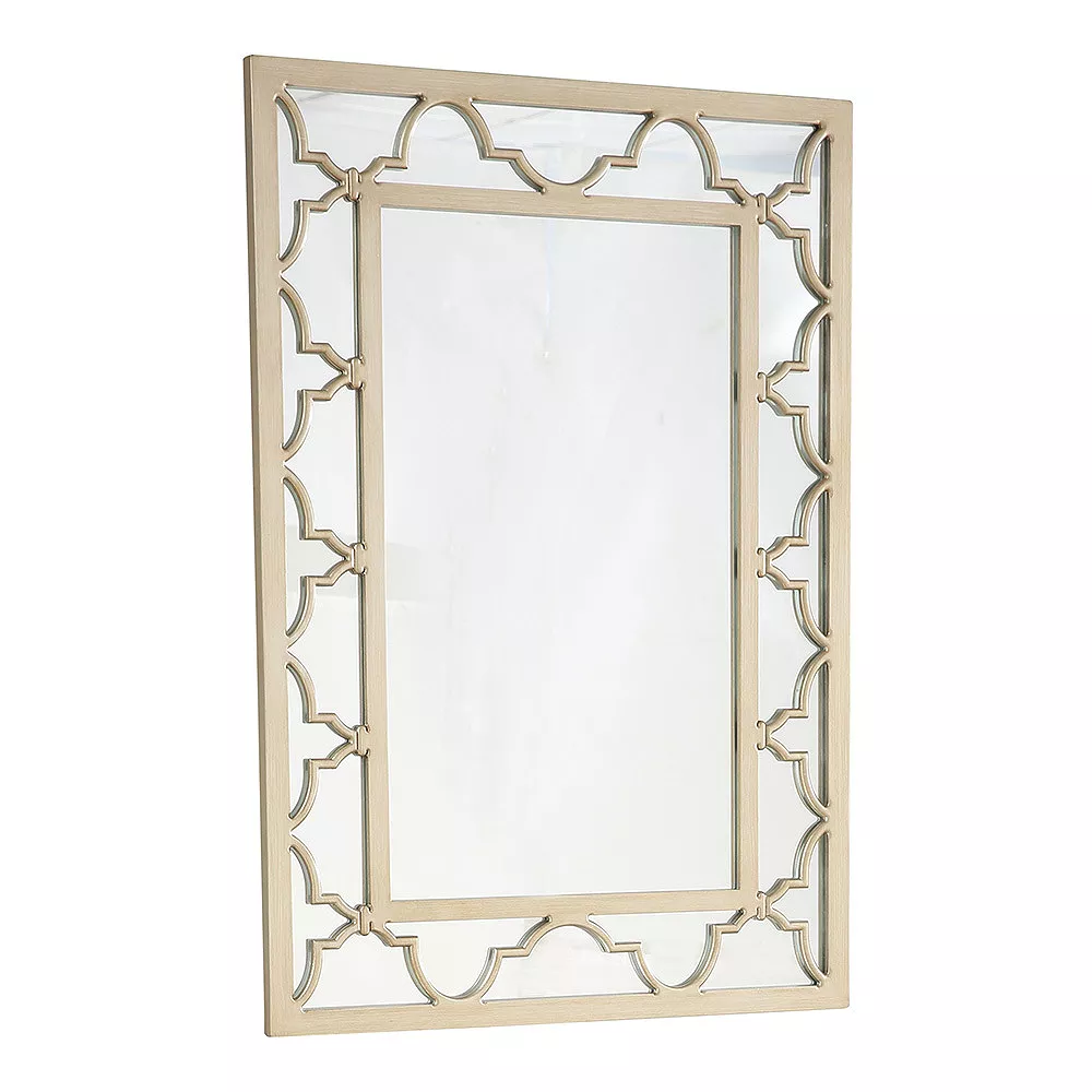 Cenports Camden Isle Arielle 30.8 In. X 44 In. Casual Rectangle Framed Classic Accent Wall Mirror - Image 2