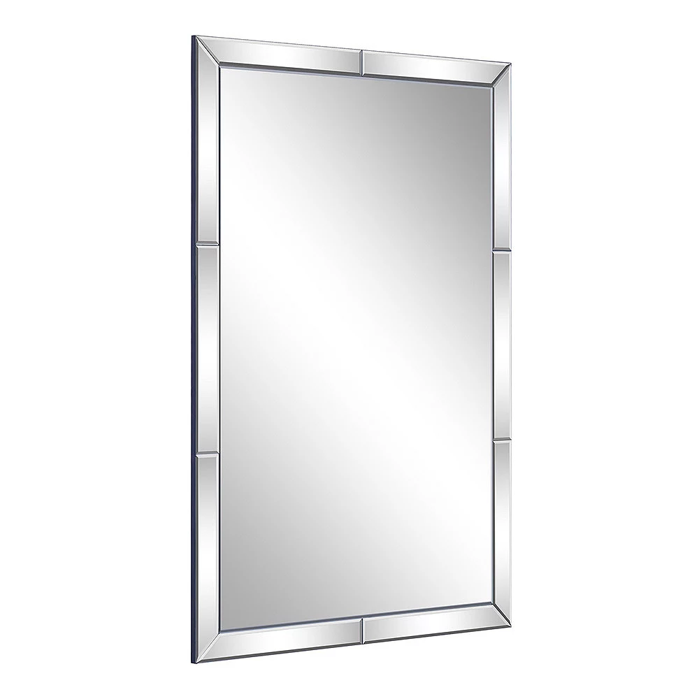Cenports Camden Isle Divvy 24 In. X 36 In. Casual Rectangle Framed Classic Accent Wall Mirror - Image 2