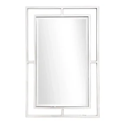 Cenports Camden Isle Addisson 27.5 In. X 42 In. Casual Rectangle Framed Floating Accent Wall Mirror