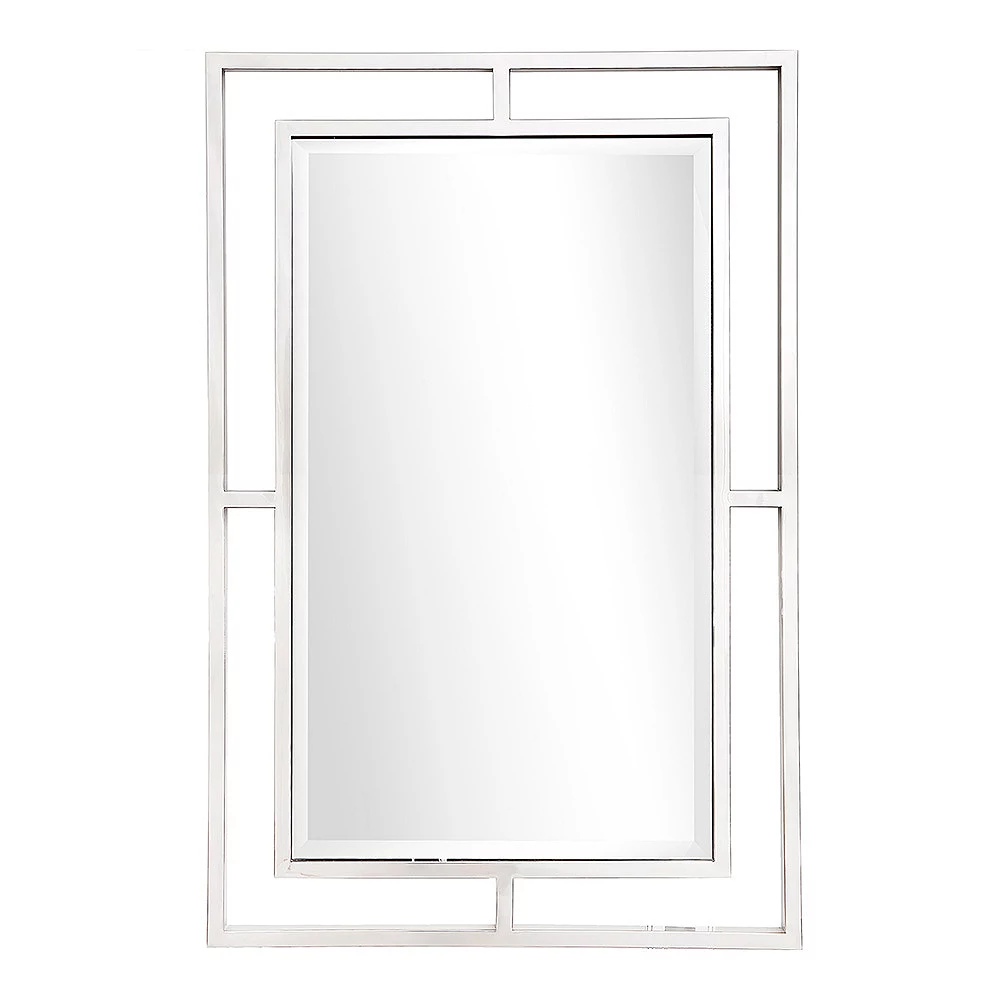 Cenports Camden Isle Addisson 27.5 In. X 42 In. Casual Rectangle Framed Floating Accent Wall Mirror