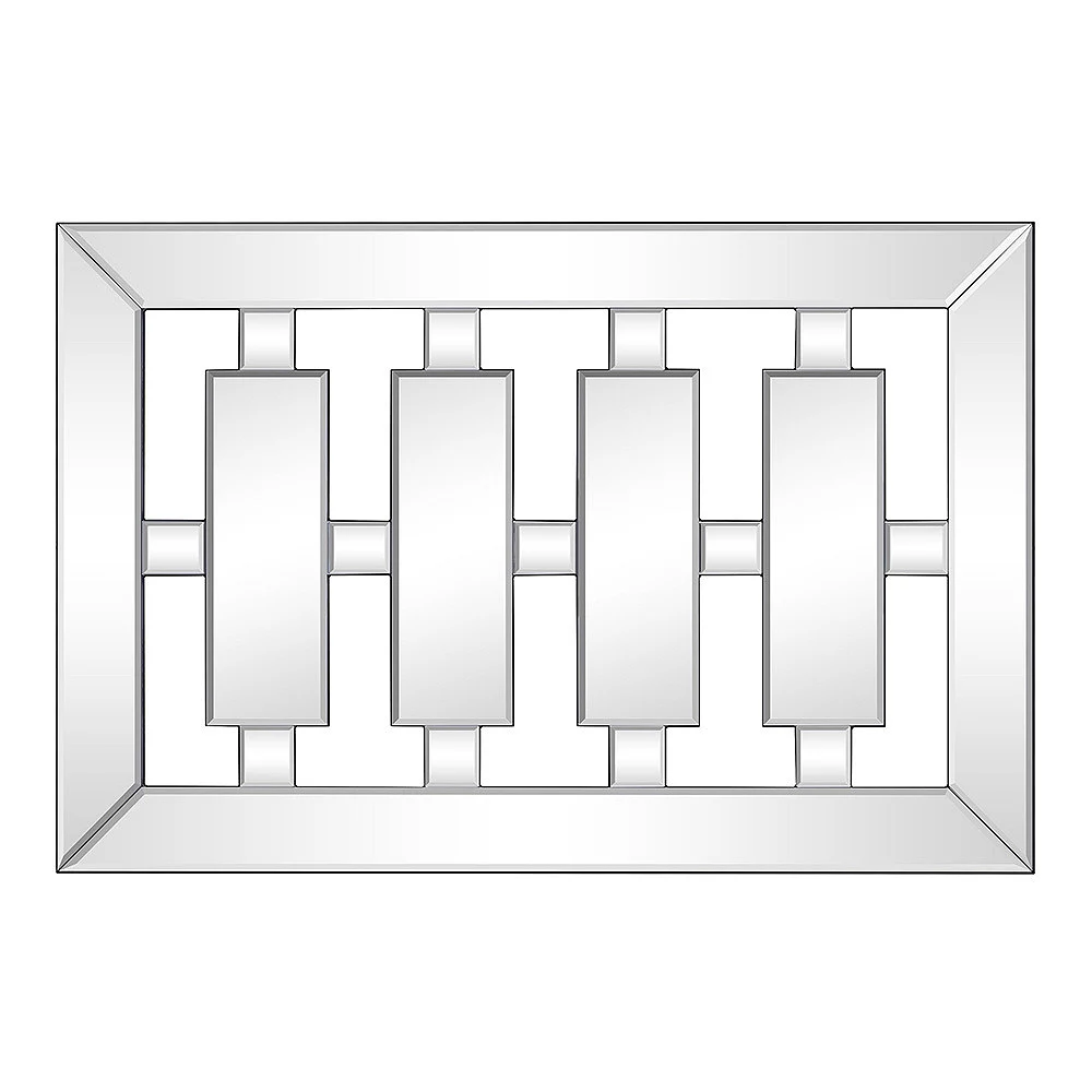 Cenports Camden Isle United 24 In. X 36 In. Casual Rectangle Framed Classic Accent Wall Mirror