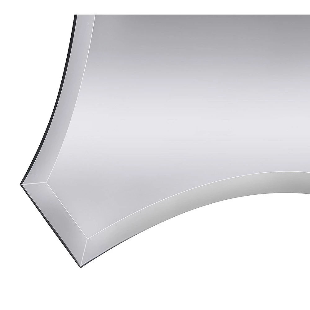 Cenports Camden Isle Merritt 32 In. X 23.625 In. Casual Irregular Frameless Classic Accent Wall Mirror - Image 4