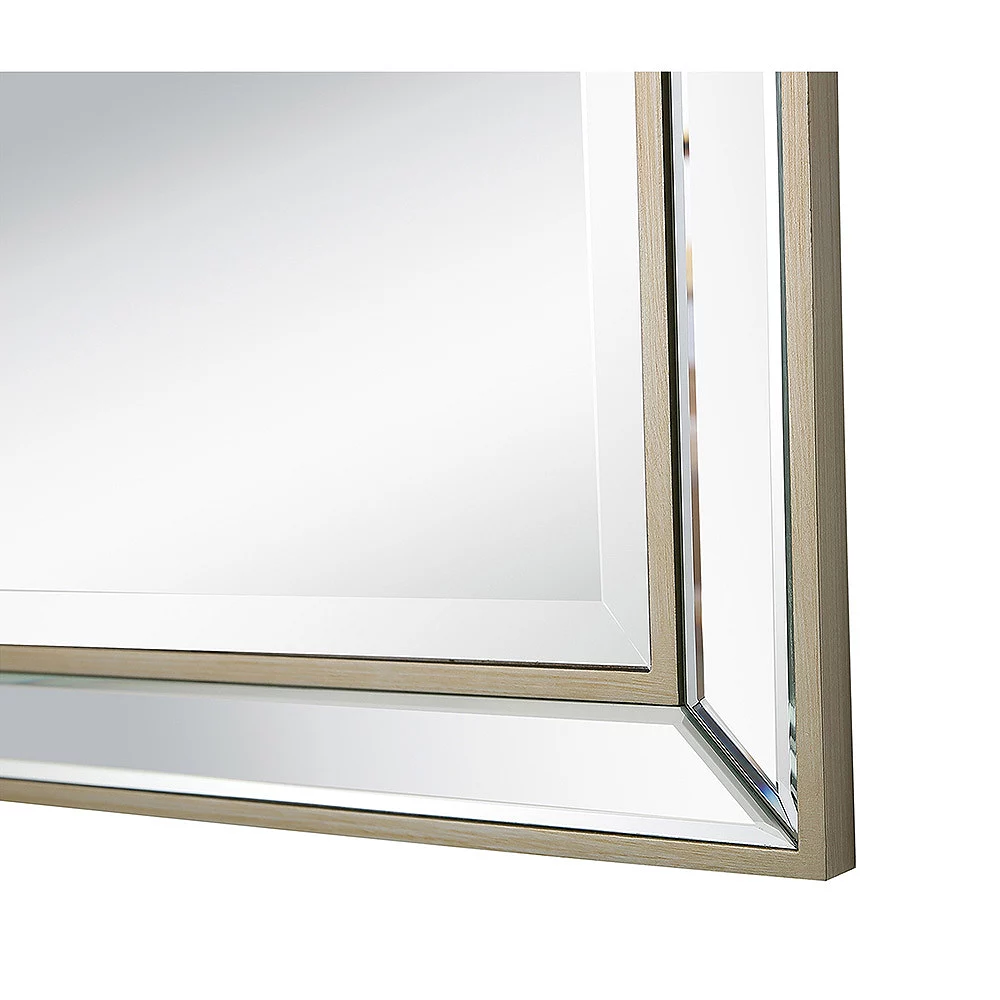 Cenports Camden Isle Marilyn 35.4 In. X 35.4 In. Casual Arch Framed Classic Accent Wall Mirror - Image 3