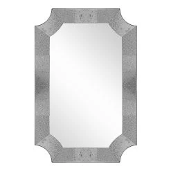 Cenports Camden Isle Templar 23.625 In. X 35.375 In. Casual Irregular Framed Classic Accent Wall Mirror