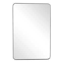 Cenports Camden Isle Metal Frame 28 In. X 42 In. Casual Rectangle Framed Classic Accent Wall Mirror