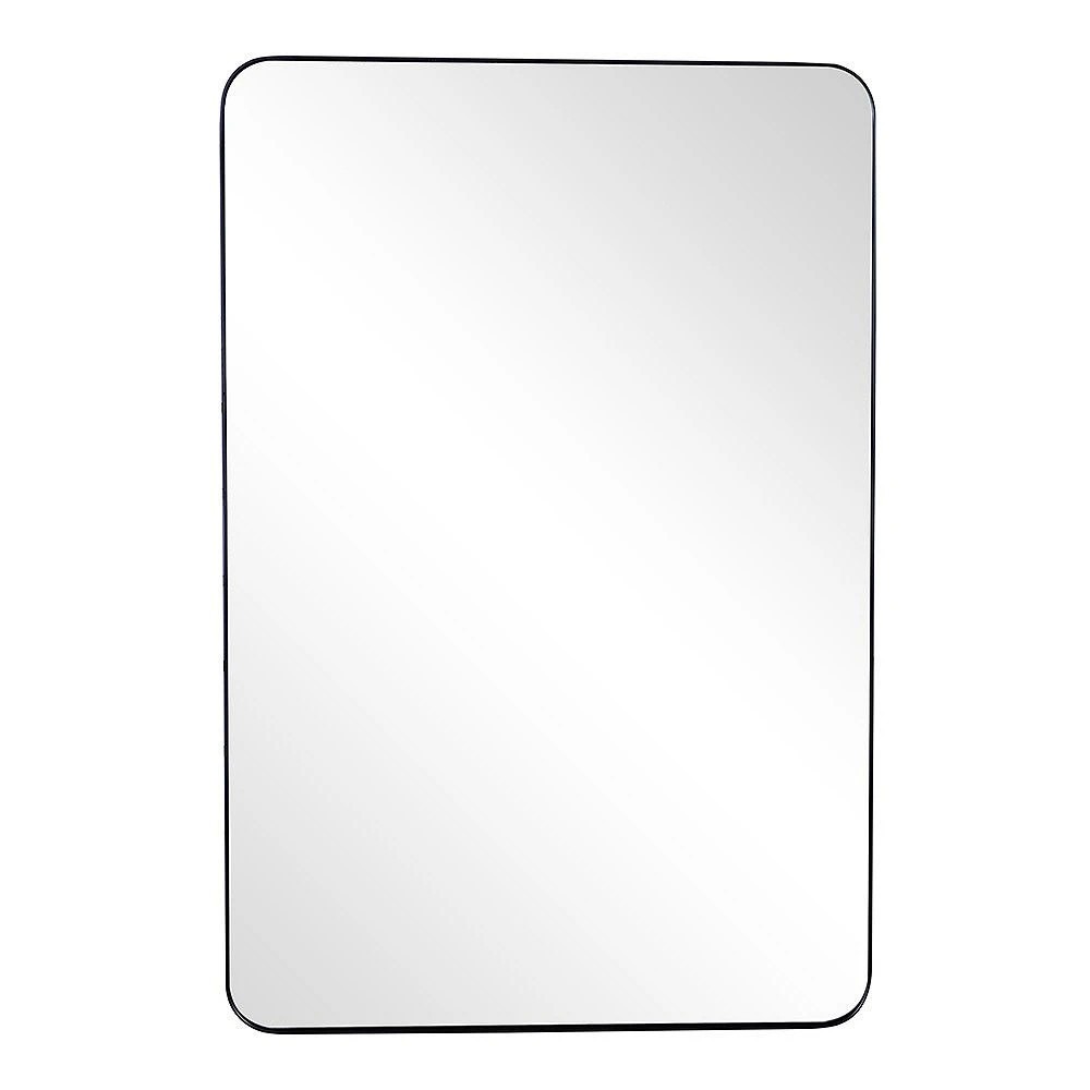 Cenports Camden Isle Metal Frame 28 In. X 42 In. Casual Rectangle Framed Classic Accent Wall Mirror