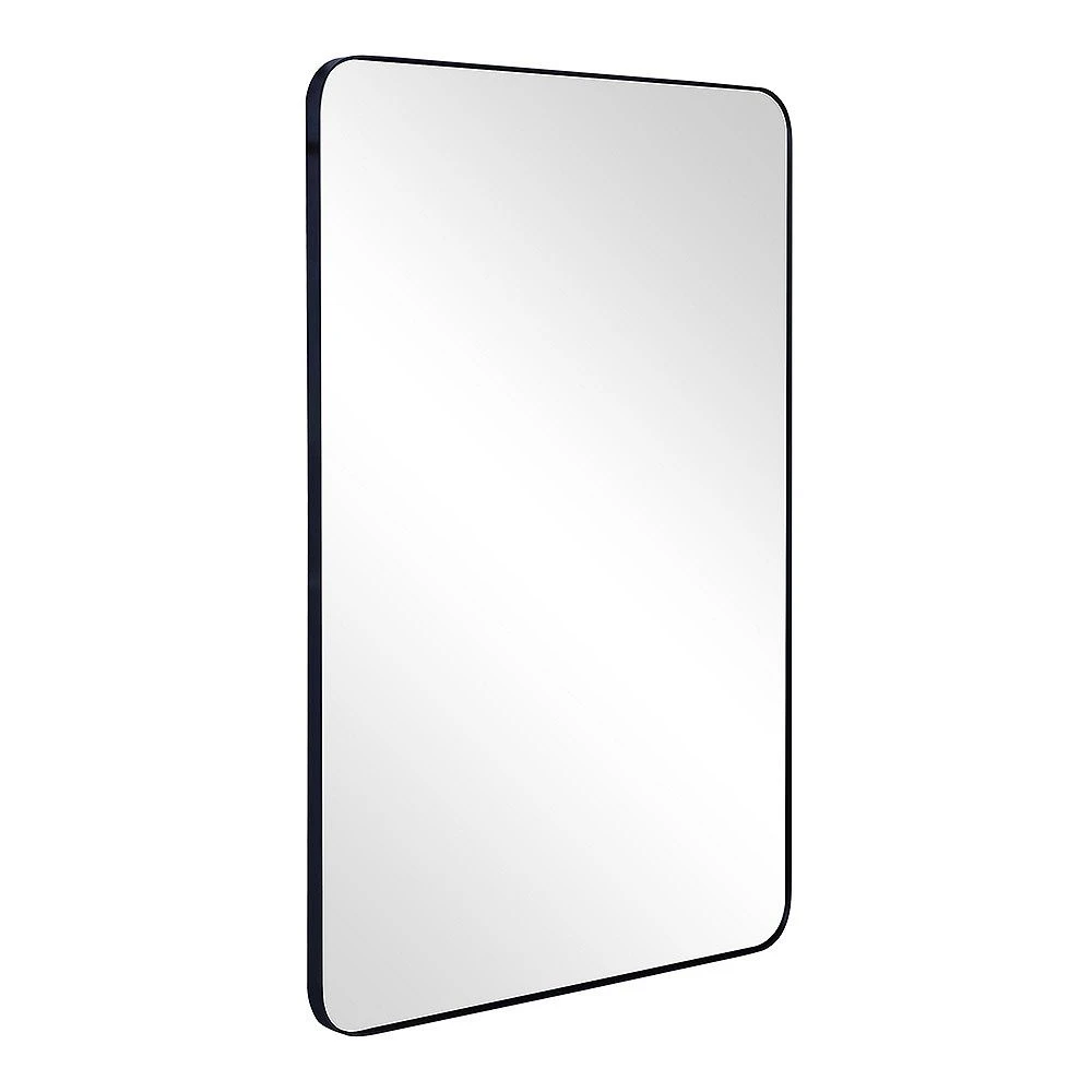 Cenports Camden Isle Metal Frame 28 In. X 42 In. Casual Rectangle Framed Classic Accent Wall Mirror - Image 2