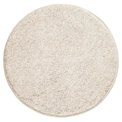 MDesign Microfiber Accent Rug Mat, 24" Diameter