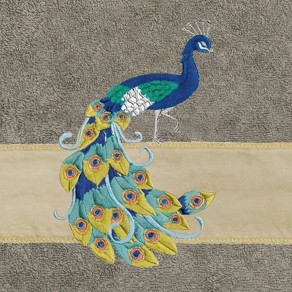 Linum Home Textiles Turkish Cotton Penelope 2-piece Embellished Bath Towel Set - Image 3