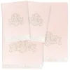 Linum Home Textiles Turkish Cotton May 4-piece Embellished Towel Set