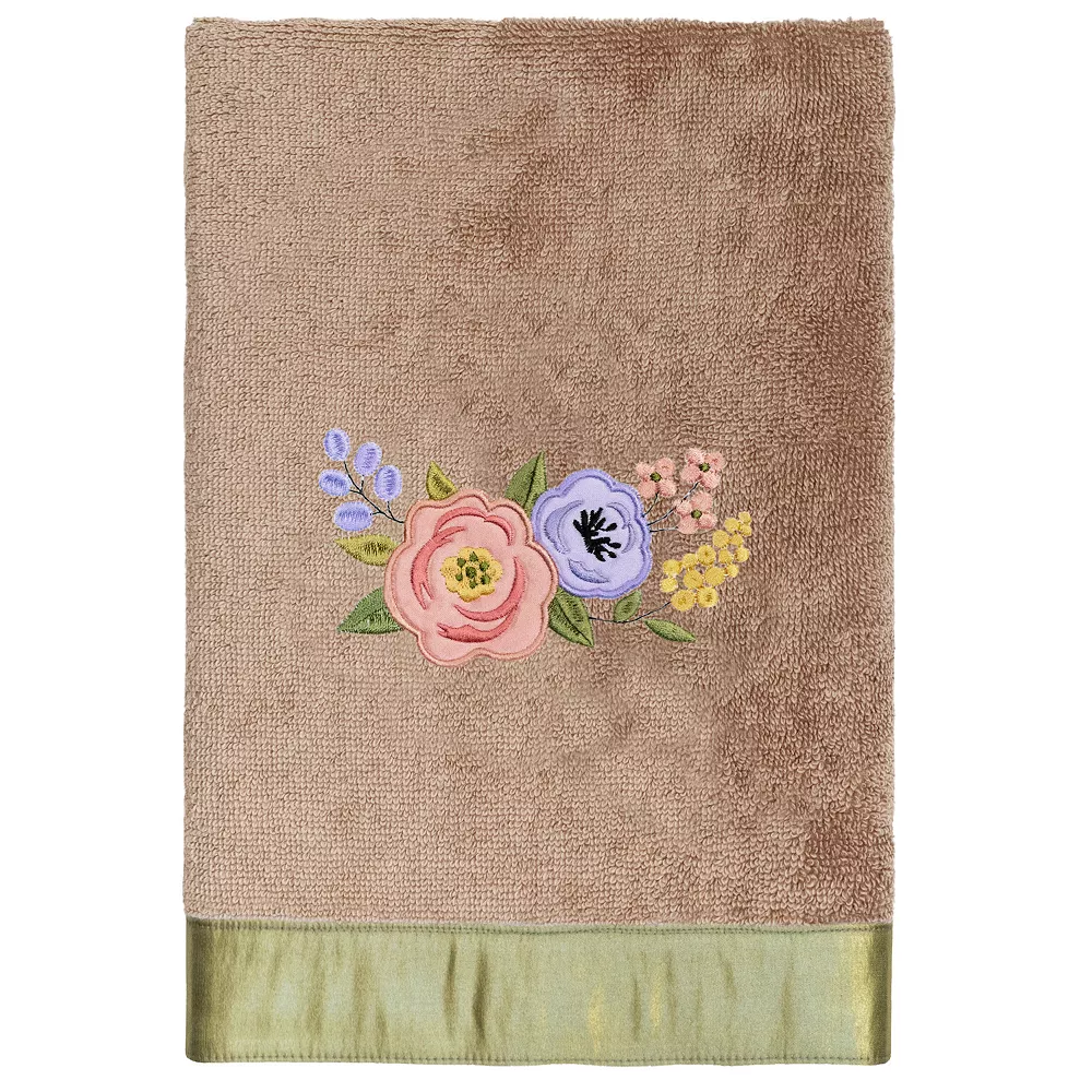 Linum Home Textiles Turkish Cotton Verano 3-piece Embellished Towel Set - Image 3