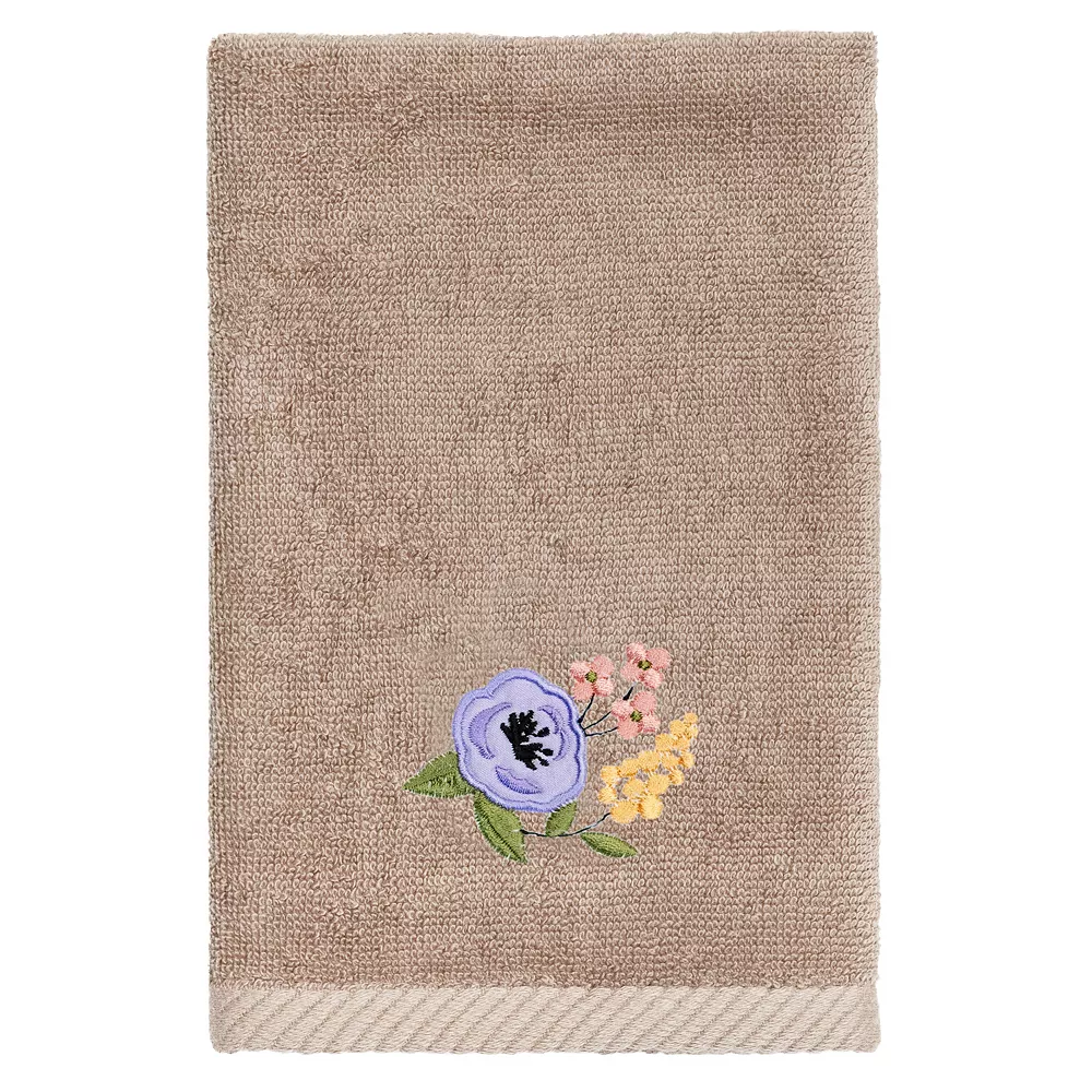 Linum Home Textiles Turkish Cotton Verano 3-piece Embellished Towel Set - Image 4