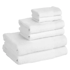 MDesign Nate Home By Nate Berkus Cotton Terry 6-Piece Towel Set